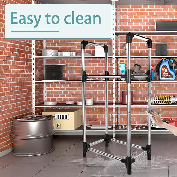 Hershii Tire Storage Rack Standing Garage Storage Shelf Organizer - Image 5