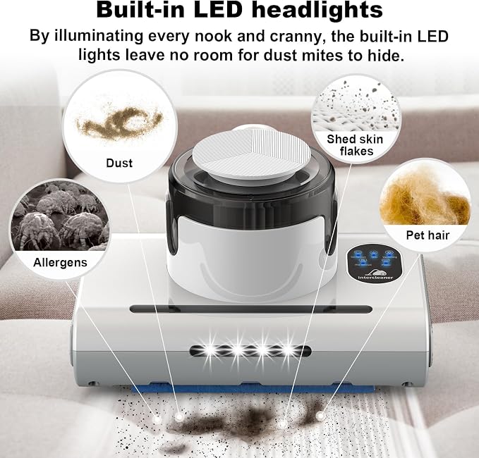 Mattress Vacuum Cleaner, 13Kpa Powerful Suction Bed Vaccum Cleaner - Image 4