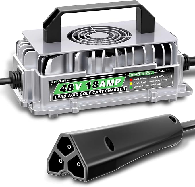 48 Volt 18 AMP Golf Cart Charger by XnvuaLithiumBatteryCharger