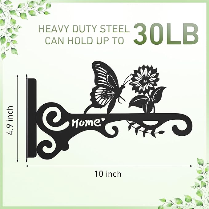 10 Inch Metal Plant Hooks - Image 3