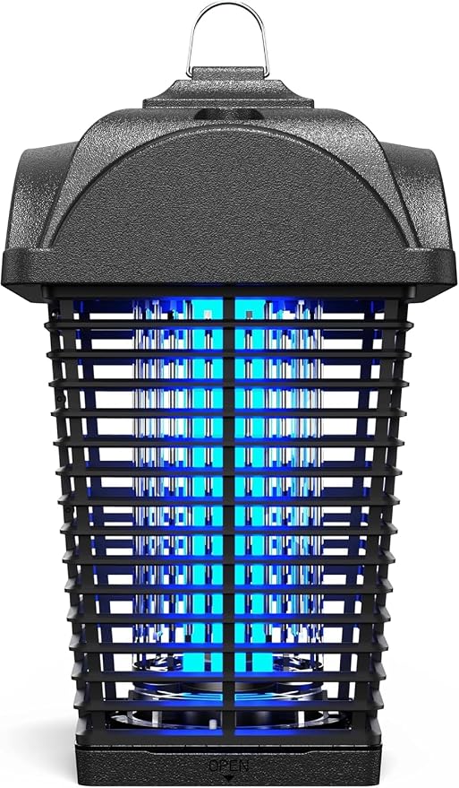 Bug Zapper Outdoor Electric, 4200V Mosquito Zapper, Insect Fly Zapper Outdoor by snanlen