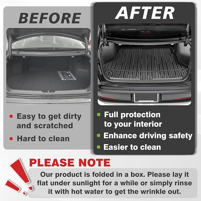 TripleAliners All Weather Trunk Mat Compatible - Image 7