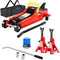 5 Piece Car Truck Floor Jack Service, Hydraulic Trolley Floor Jack & Jack by Unknown