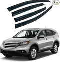 4PCS Rain Guards Window Visors Wind Deflector Fits by CHYKORLA