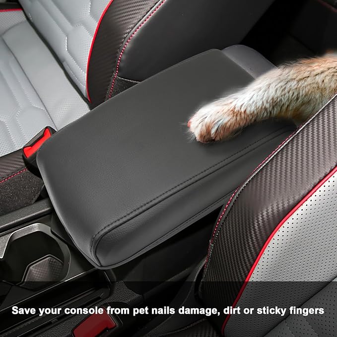 SXCY for 2024 VW Tiguan Armrest Cover for Volkswagen Tiguan 2024 Accessories - Image 4