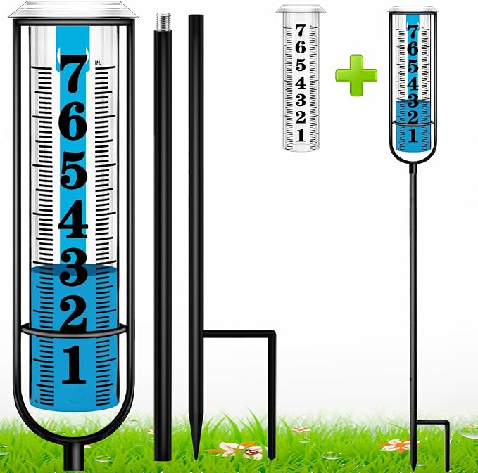 Rain Gauge Outdoor, Freeze Proof Rain Gauges Outdoors Best Rated, Rain Water by JMBay