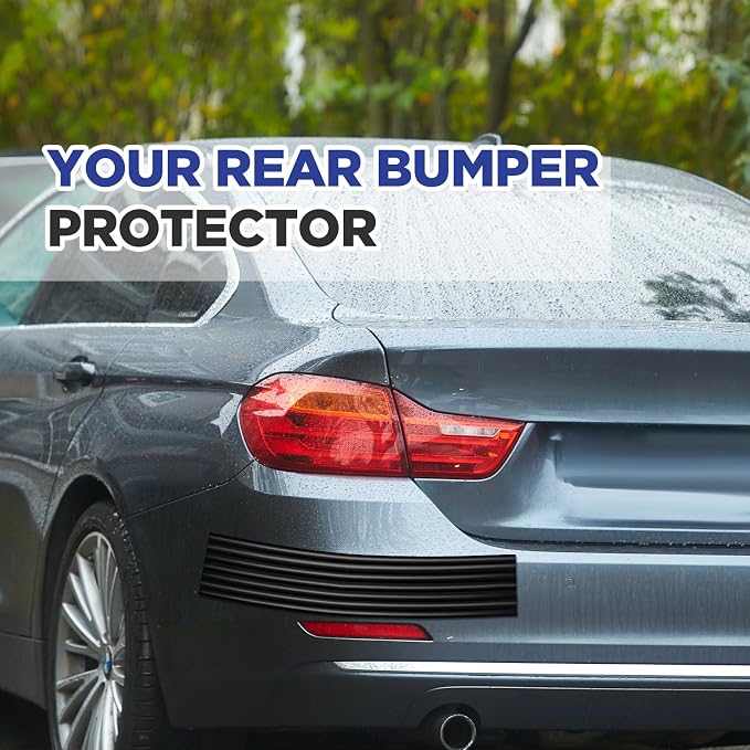 Garage Wall Protector 3.15in x 10ft Self-Adhesive Rubber Bumper Protectors Strip - Image 6