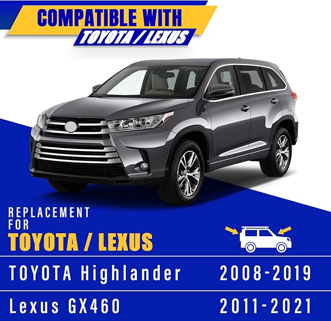 3 wipers Replacement for 2008-2019 Toyota Highlander/2011-2021 Lexus GX460 - Image 5