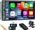 Upgrade Wireless Double Din Car Stereo by SjoyBring