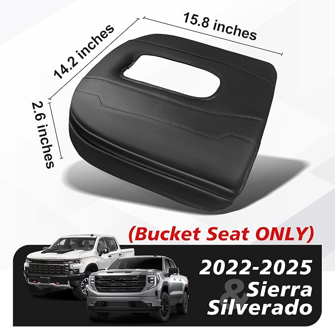 Muslogy Center Console Armrest Cover Compatible - Image 3