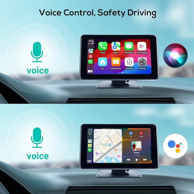 Portable Wireless Apple Carplay Screen - Image 5