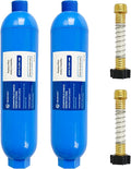 Hourleey 2 Pack RV Inline Water Filter by Hourleey
