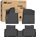 Nilight TPE Floor Mats for 2021 2022 2023 Hyundai Santa Fe 5 Seat, All Weather by Nilight