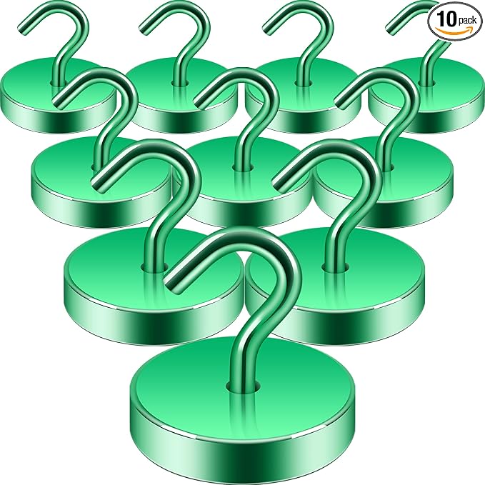 Neosmuk Magnetic Hooks, Cruise Ship Essentials, 100lb+ Heavy Duty Magnetic Hooks by Neosmuk
