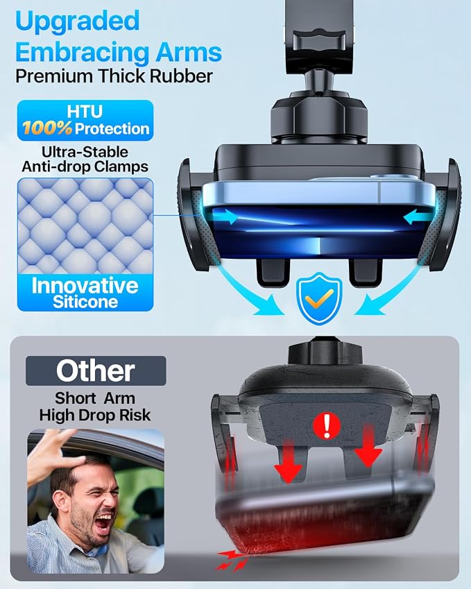 2025 Ultimate Car Phone Mount【98+LBS Strongest Suction & Military-Grade】【Patent - Image 5