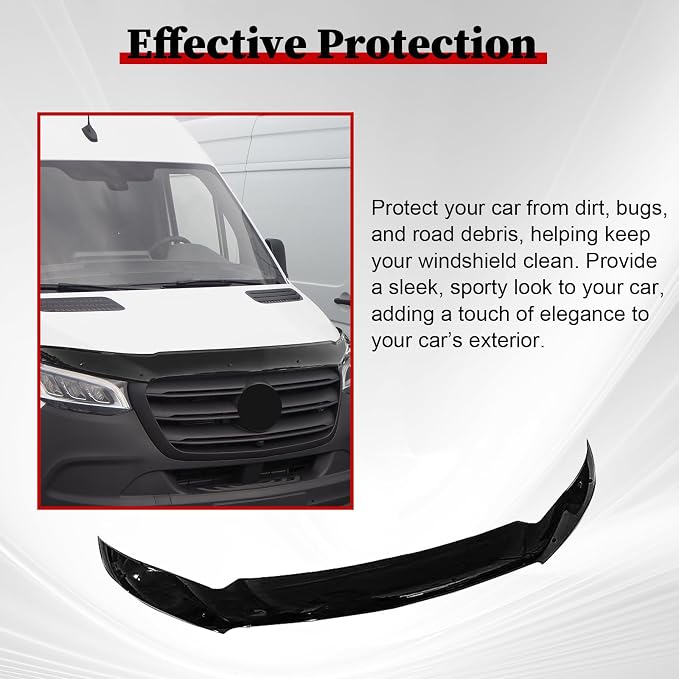 Hood Deflector Bug Shield Deflector - Image 5