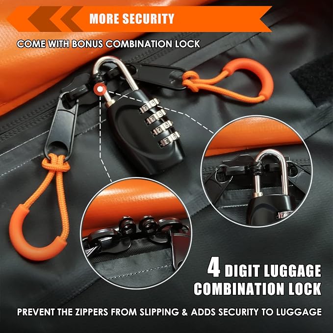 MeeFar Car Roof Bag XBEEK Rooftop top Cargo Carrier Bag Waterproof 15 Cubic feet - Image 4