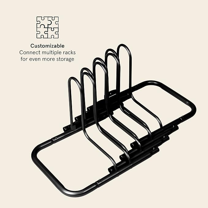 Retrospec Stash Rack 2, 4 & 5 Bike Floor Stand Bicycle Storage Organizer - Image 3