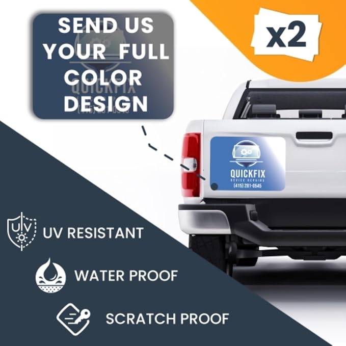 Magnet Me Up Customizable and Personalized Automotive Magnet Decals - Image 7