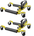 2 Pcs Car Wheel Dolly with Hydraulic Tire Jack, 1500LBS Capacity Trailer Dolly by GarveeTech