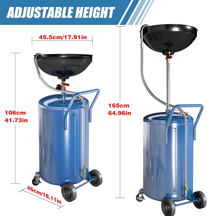 20 Gallon Waste Oil Drain Tank - Image 2