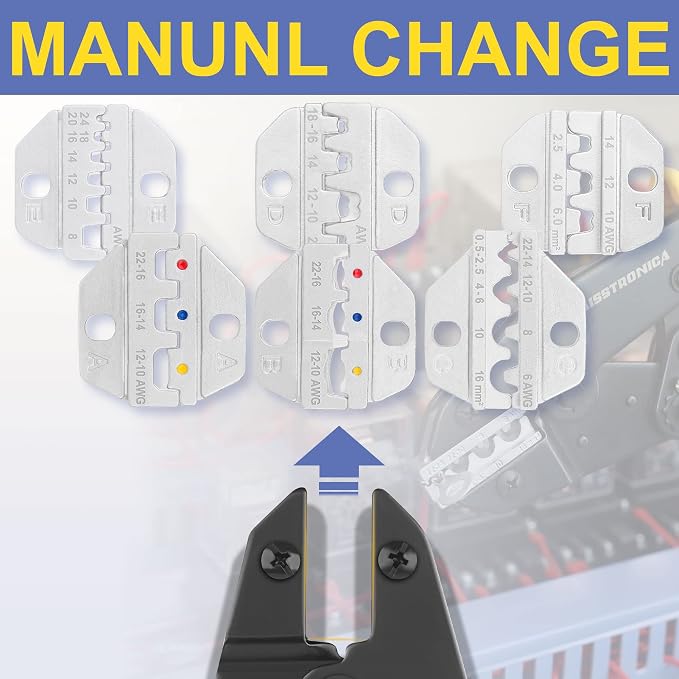 haisstronica 8PCS Crimping Tool Set - Image 6