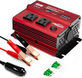 500W Power Inverter, Car/Light Truck 12V DC to 110V AC Converter USB and 3.0A by TwingRepublic