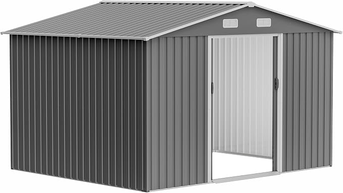 10X8 FT Outdoor Tool Storage Shed - Image 9