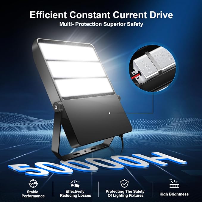 360W LED Stadium Lights Ultra-Brightness 50800 Lumen 5000K Daylight Outdoor - Image 6