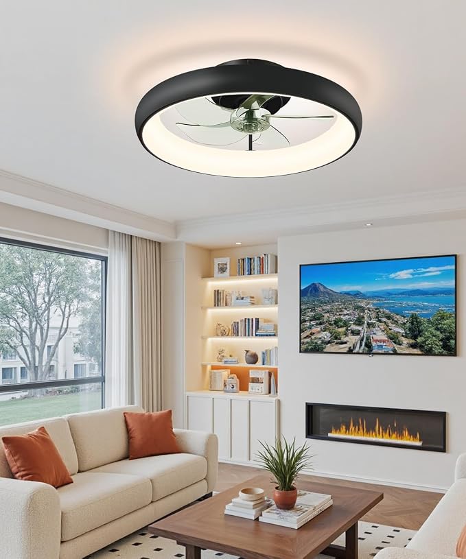 Ceiling Fans with Lights and Remote, 2700K-7000K Stepless Dimming Fandelier - Image 8