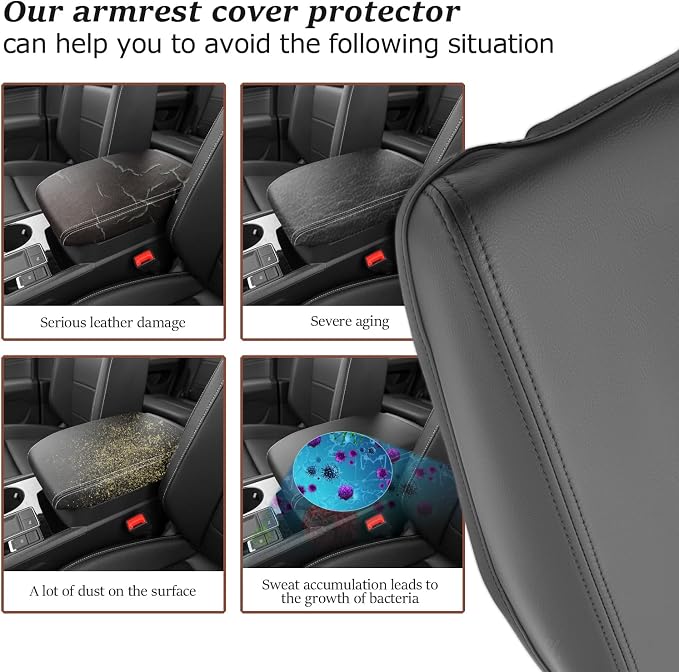 SKTU for 2024 2025 2026 Volkswagen Atlas Center Console Cover 2024 2025 2026 VW - Image 6