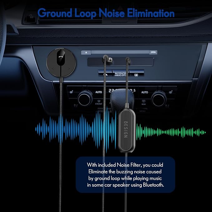 BESIGN BK01 Bluetooth Car Reciever - Image 4