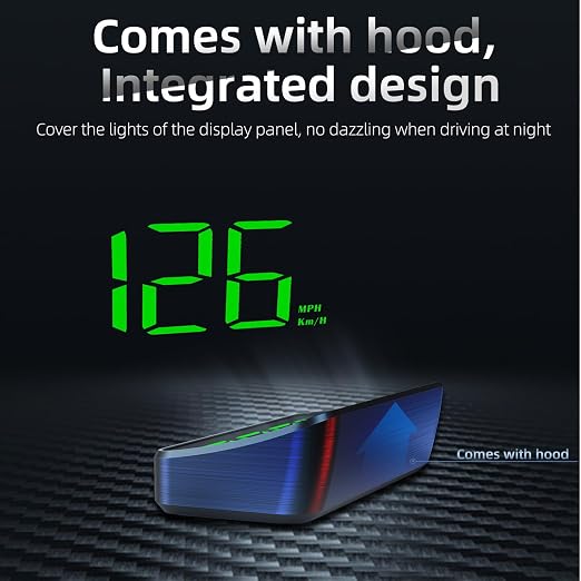 Head Up Display M2, HUD Projection Display Speed, Compact Body, Large Font - Image 5