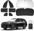 TINGLU Window Shades for Subaru Forester 2019-2024 Accessories Car Side Full by TINGLU