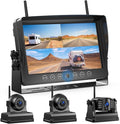 Fookoo 1080P 9" Magnetic Wireless Backup Camera, HD 9" IPS Monitor, by FOOKOO