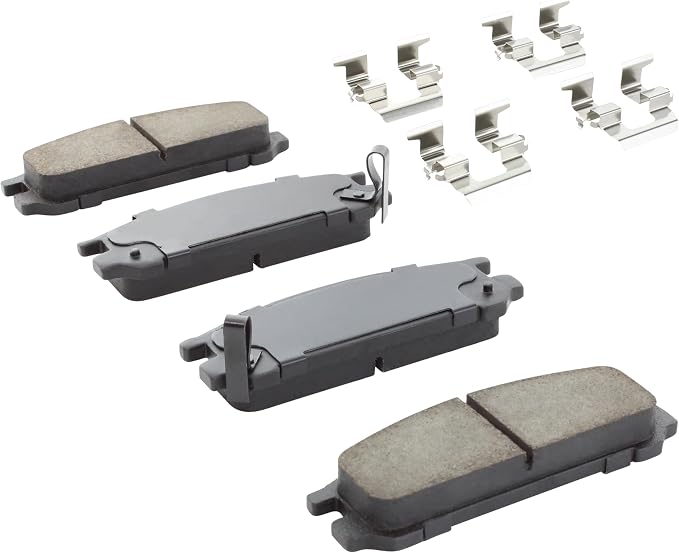 Premium Ceramic Rear Brake Pads Replacement - Image 2