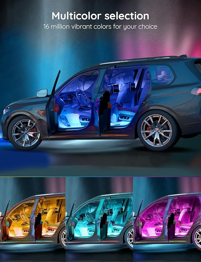 Govee Car LED Lights, Smart Car Interior Lights - Image 2