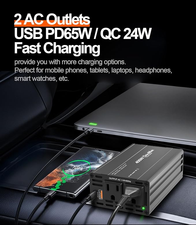 400W Car Power Inverter - Image 4