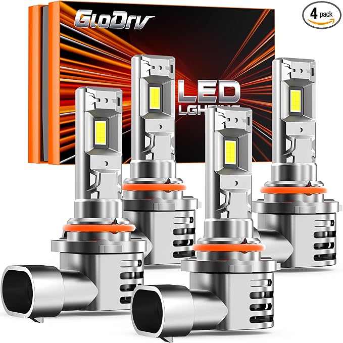9005 9006 Fog Light Bulb Combo 80000lm 800% Brightness Real 1:1 Mini Size Design by GloDrv