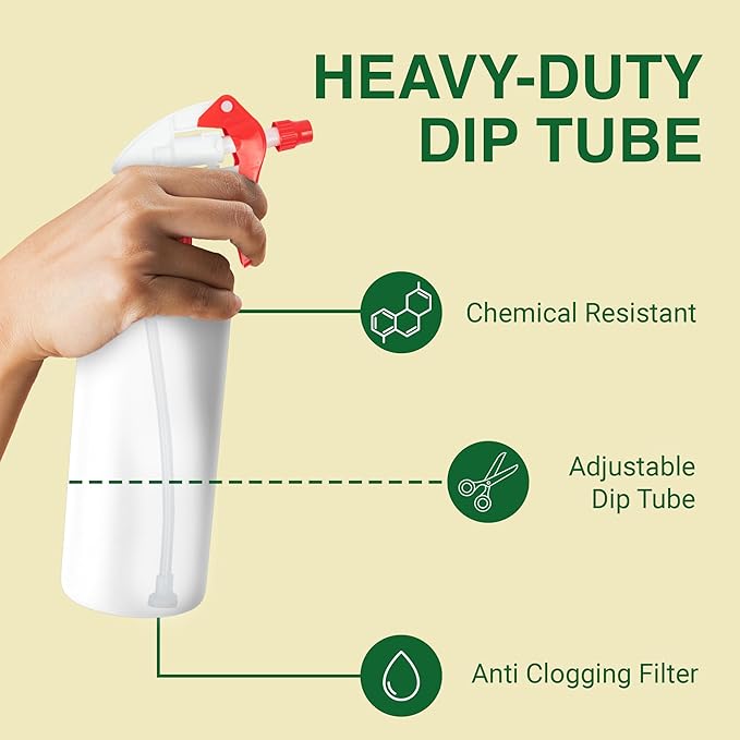 Spray Bottle Nozzle Replacement, Bottle Tops Only - Image 4