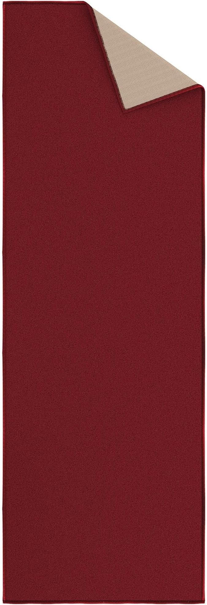 Ottomanson Hallway Runner Rug 20" x 59" Non Slip Solid Area Rugs Easy to Clean - Image 7