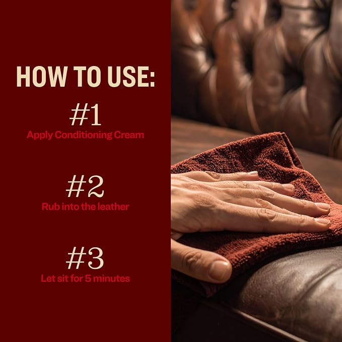 Tanner's Preserve Leather Conditioner, Rejuvinates & Restores Finished Leather - Image 3