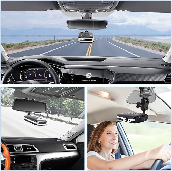 Radar Detector Mount, Rearview Mirror Stem Radar Detector Mount, - Image 6