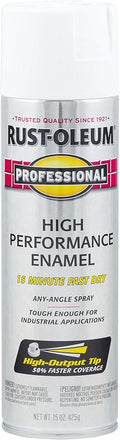 Rust-Oleum 7592838 Professional High Performance Enamel Spray Paint, 15 Oz by Rust-Oleum