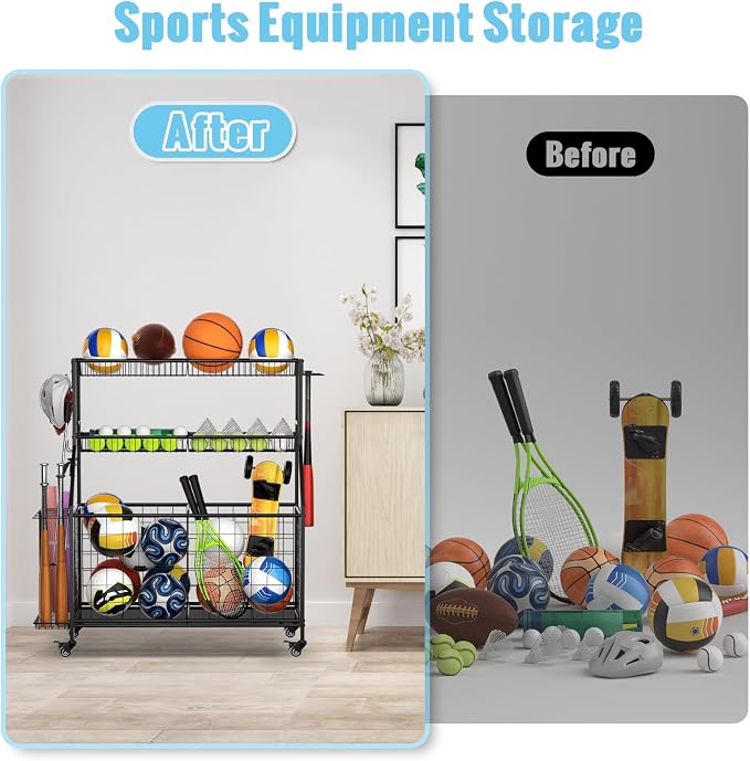 WUC Sports Equipment Organizer - Image 8