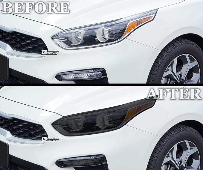BOGAR TECH DESIGNS Full Headlight Head Light Tint Kit Compatible - Image 3