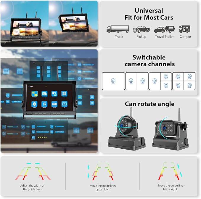 Magnetic Wireless Backup Camera: Portable Rechargeable Battery - Image 8