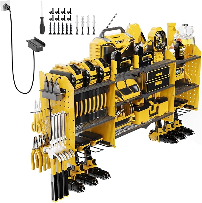 45" Large Power Tool Organizer Wall Mount by Kweetle