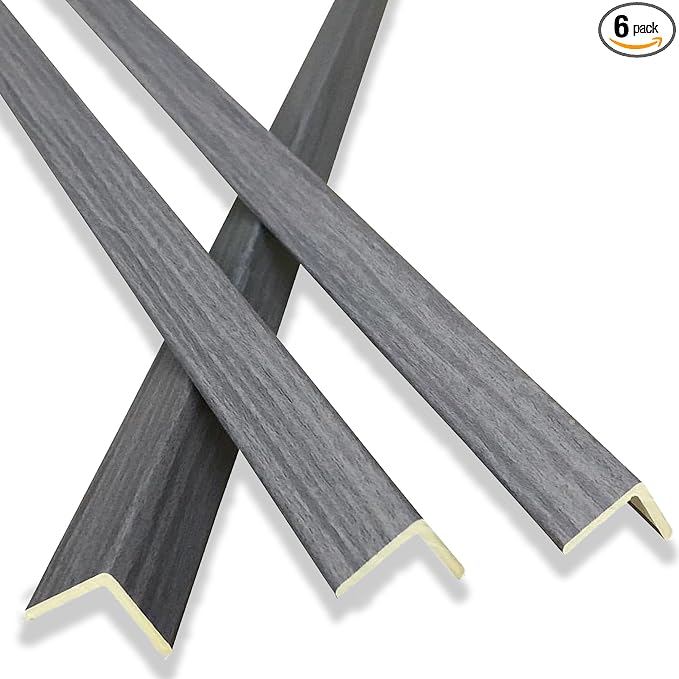 6 Pcs 49" Wall Corner Protector Trim by KTINITK