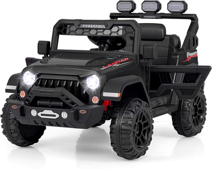 Costzon Kids Ride on Truck, 12V Electric Ride on Car - Image 9